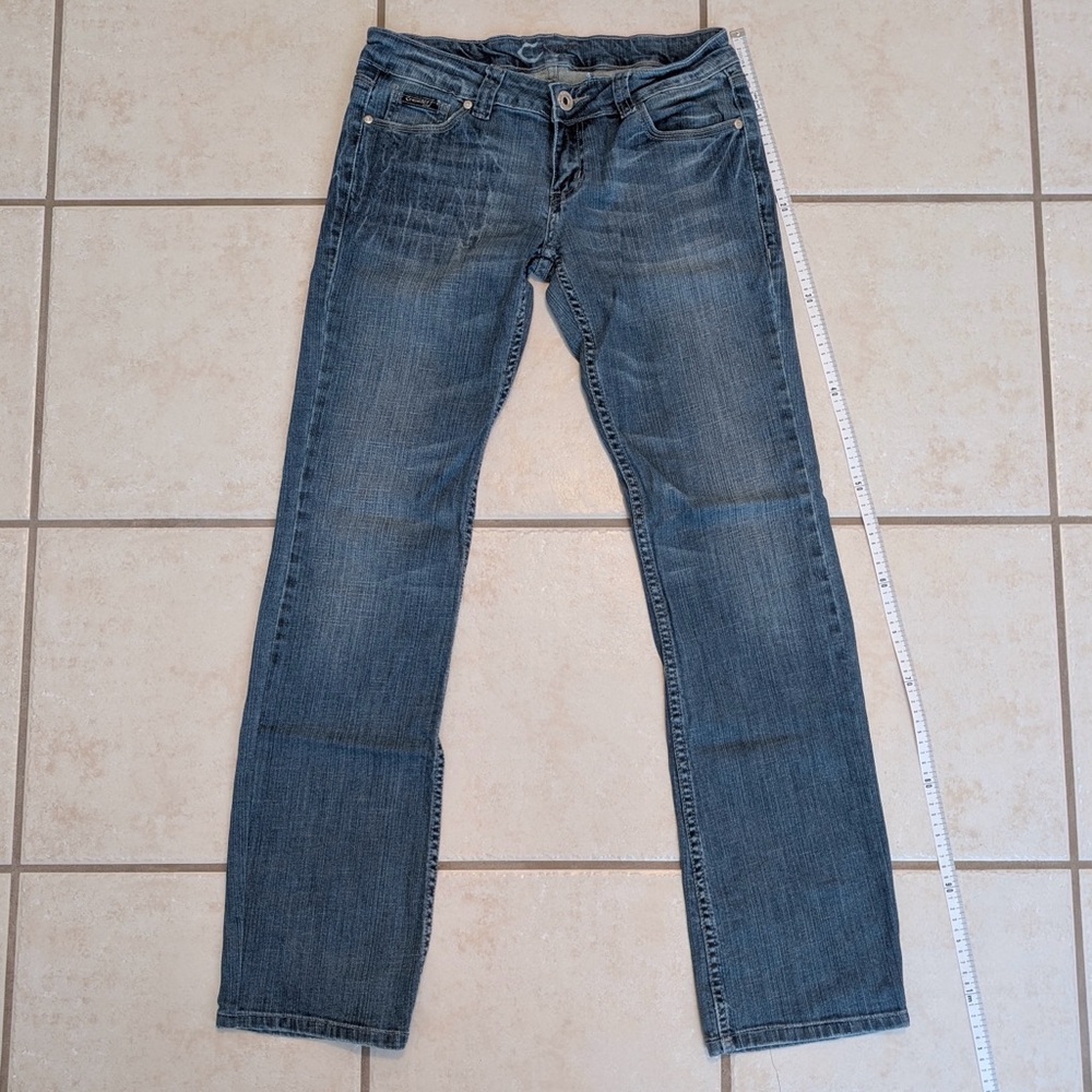 Authentic Y2K Vintage Cow Hide Crusader Brand Western Cowgirl Women’s Jeans - Picture 16 of 16